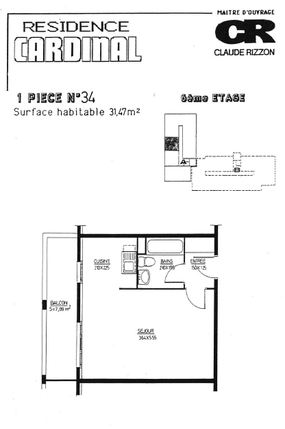 Vente Appartement à Nancy 1 pièce