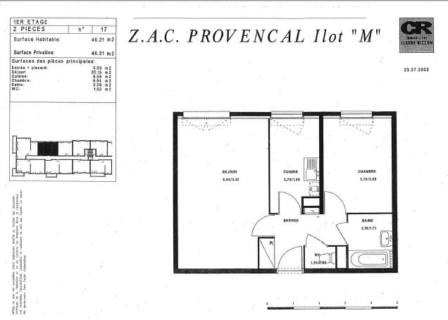 Vente Appartement à Nancy 2 pièces