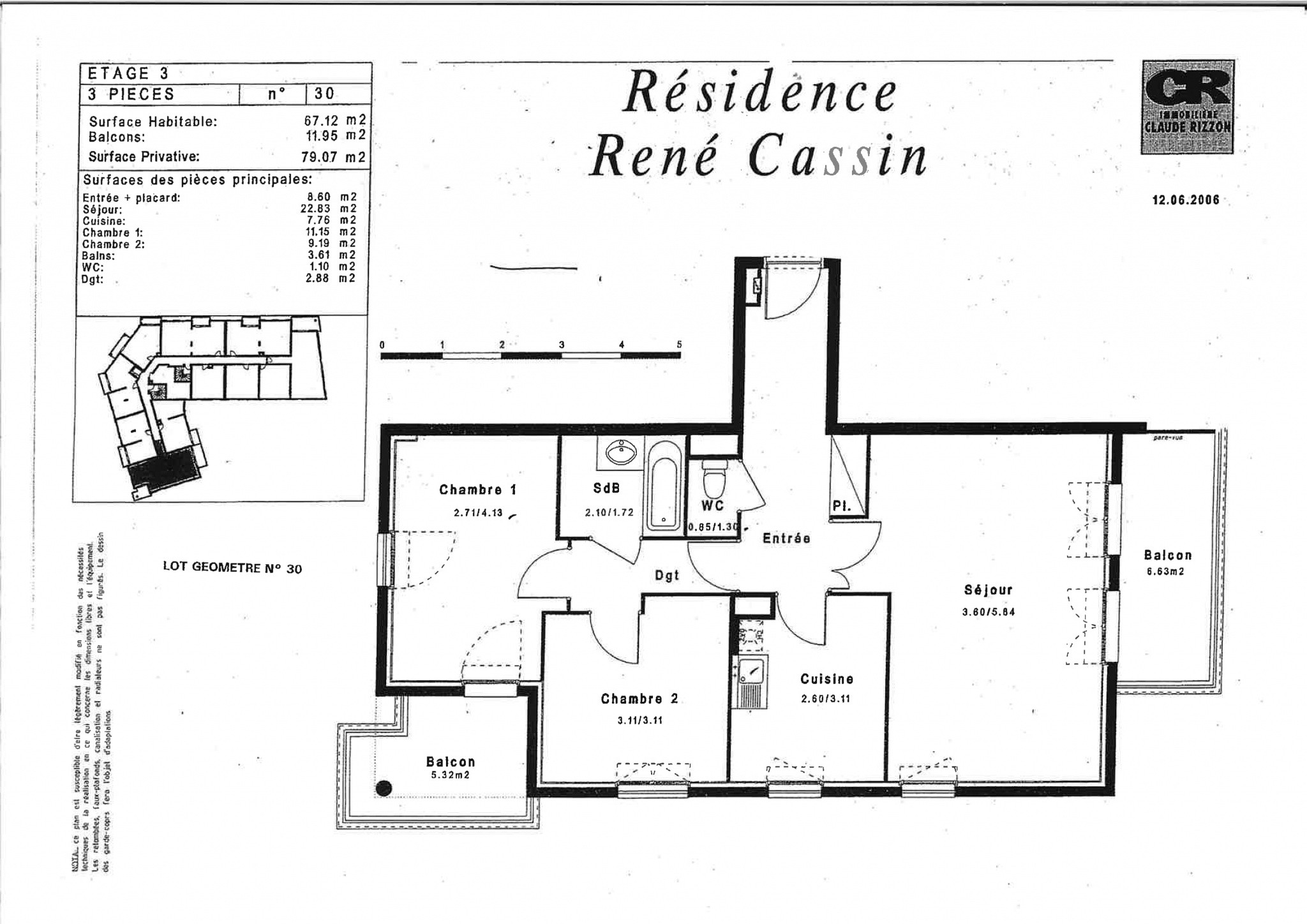 Vente Appartement à Longeville-lès-Metz 3 pièces