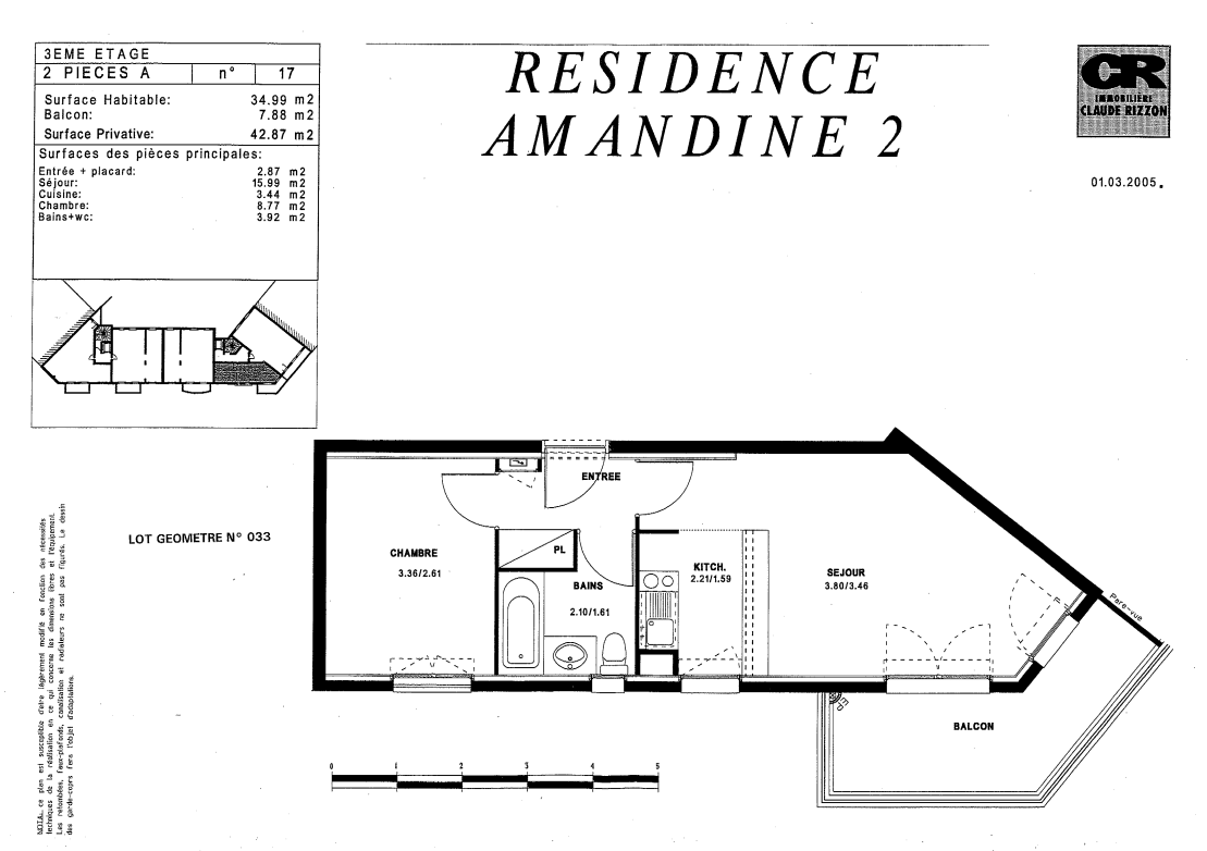 Vente Appartement à Metz 2 pièces