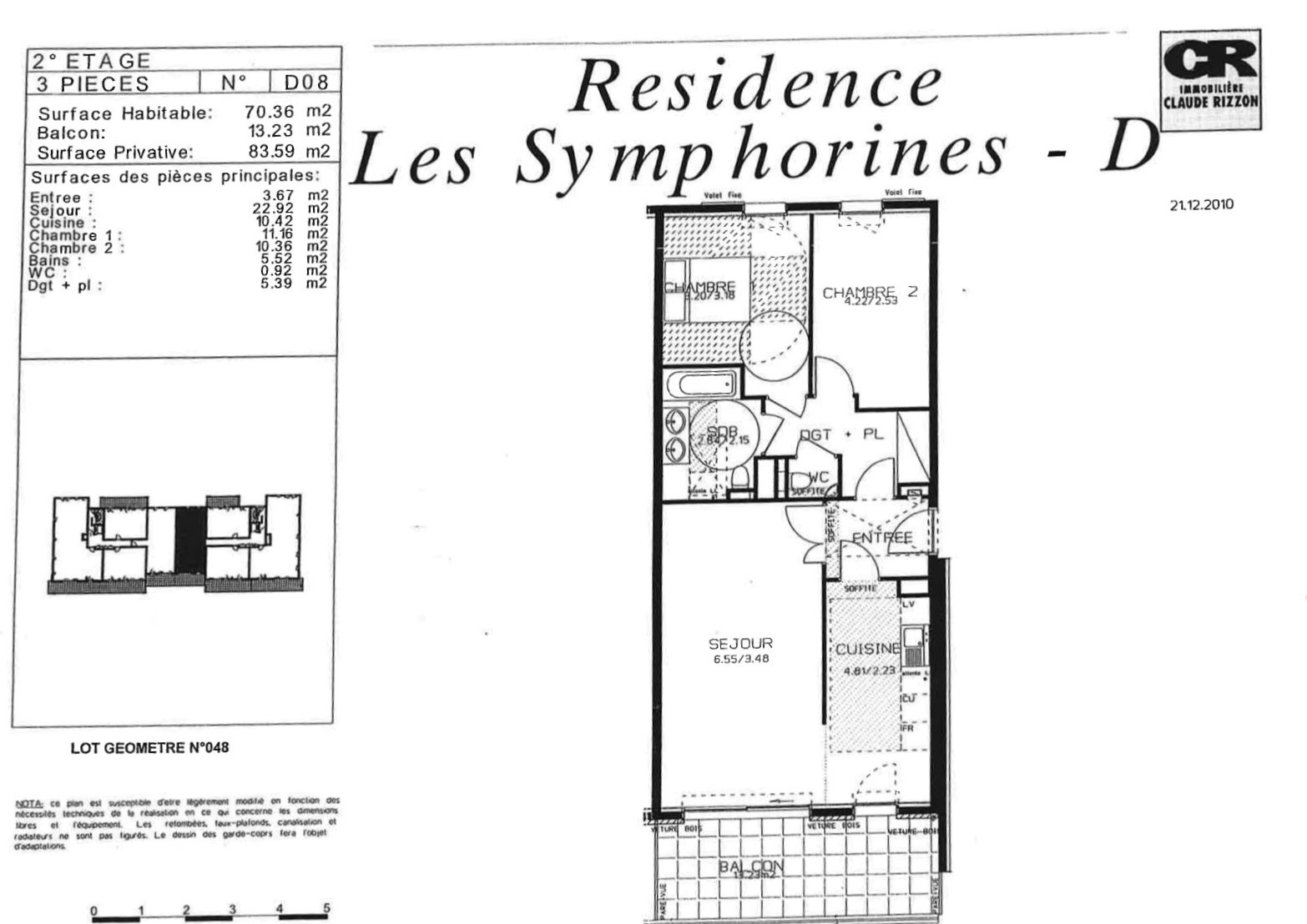 Vente Appartement à Longeville-lès-Metz 3 pièces