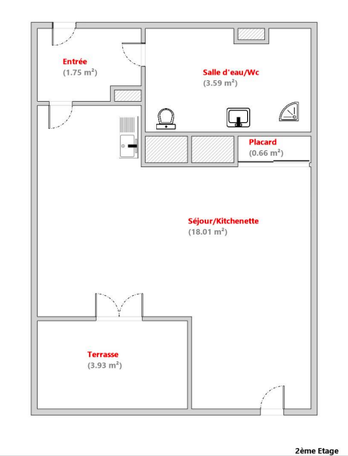 Vente Appartement à Bois-d'Arcy 1 pièce