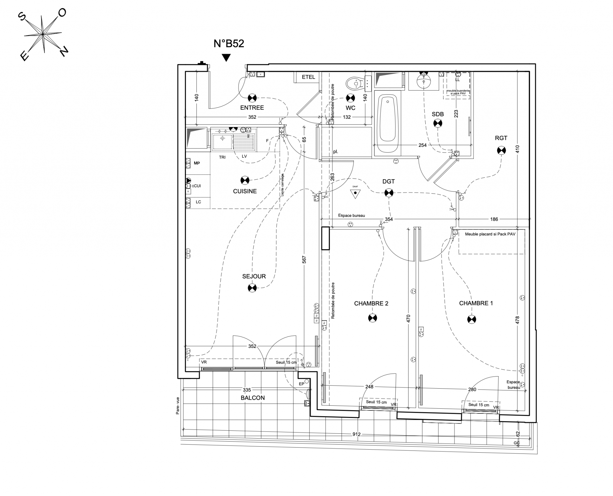 Vente Appartement à Asnières-sur-Seine 4 pièces