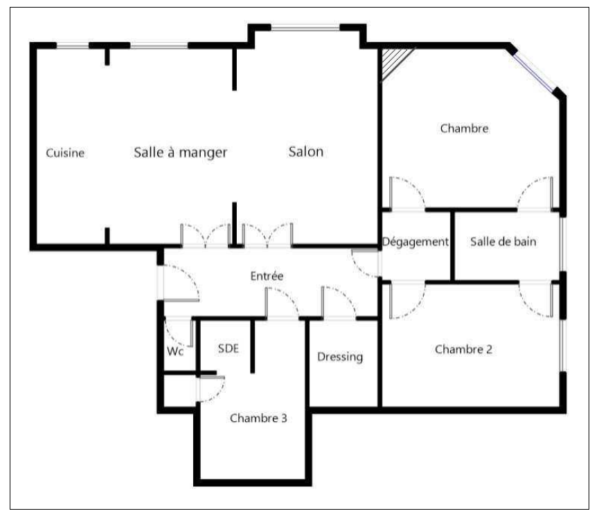 Vente Appartement à Asnières-sur-Seine 5 pièces