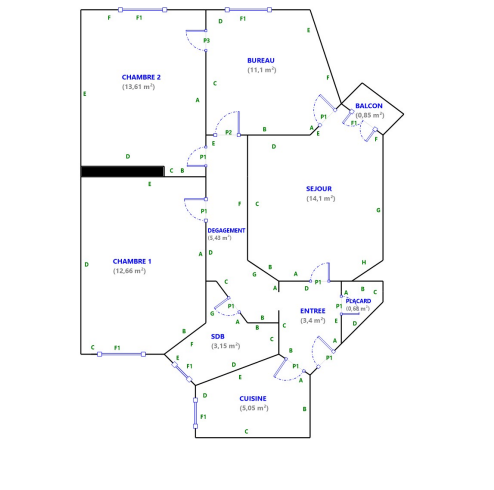 Vente Appartement à Bois-Colombes 4 pièces