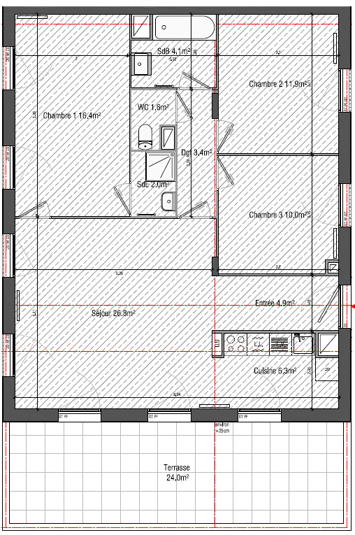 Vente Appartement à Brétigny-sur-Orge 4 pièces