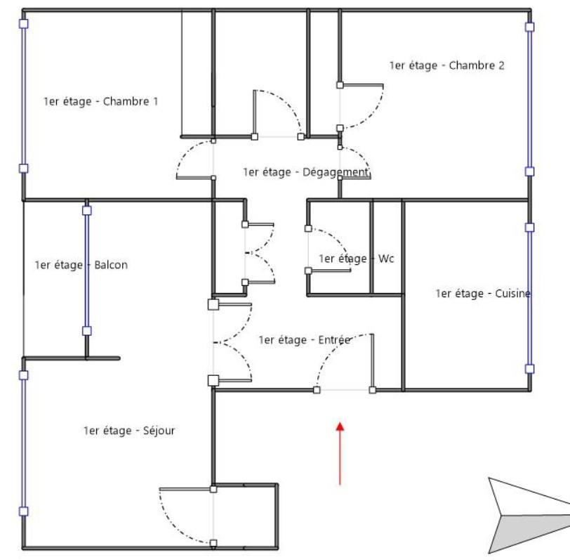 Vente Appartement à Pontoise 3 pièces