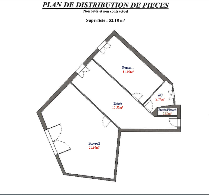 Location Bureau / Commerce à Paris Élysée  8e arrondissement 0 pièce