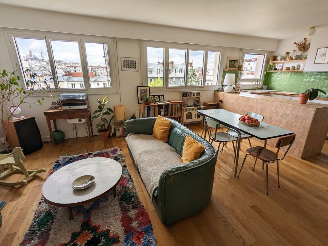 Vente Appartement à Paris Butte-Montmartre 18e arrondissement 3 pièces