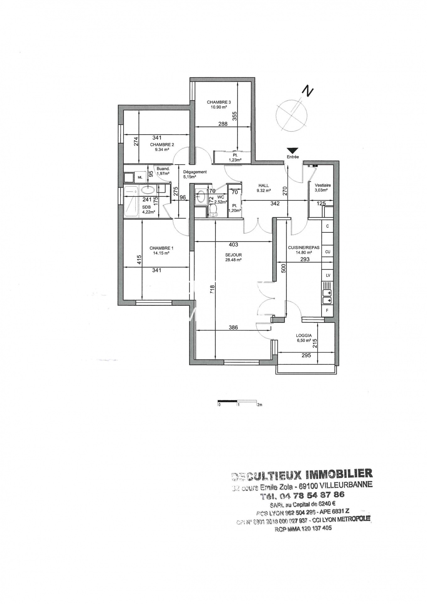 Vente Appartement à Villeurbanne 4 pièces