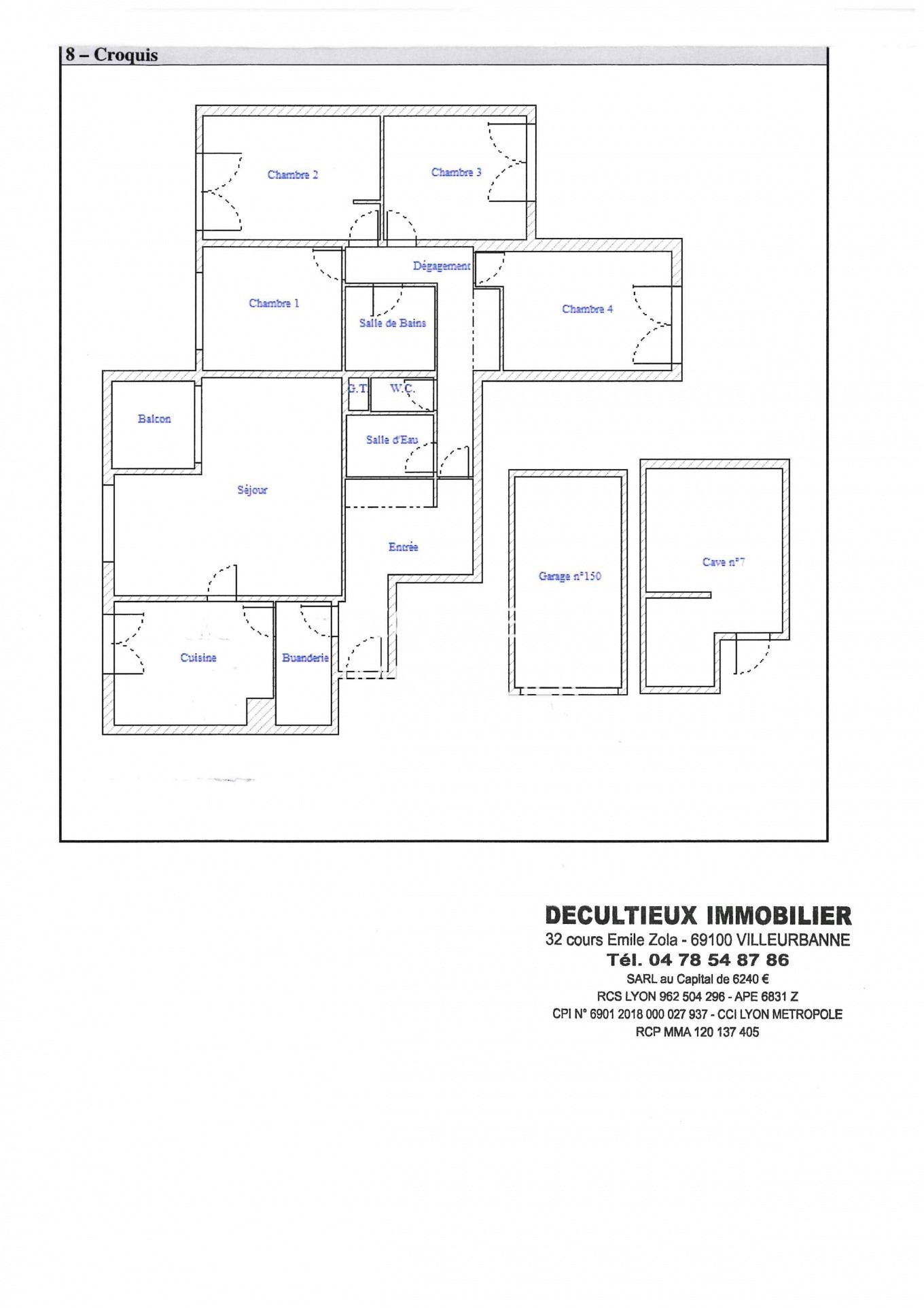 Vente Appartement à Saint-Priest 5 pièces