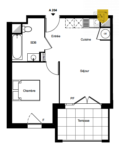 Vente Appartement à Aubagne 2 pièces