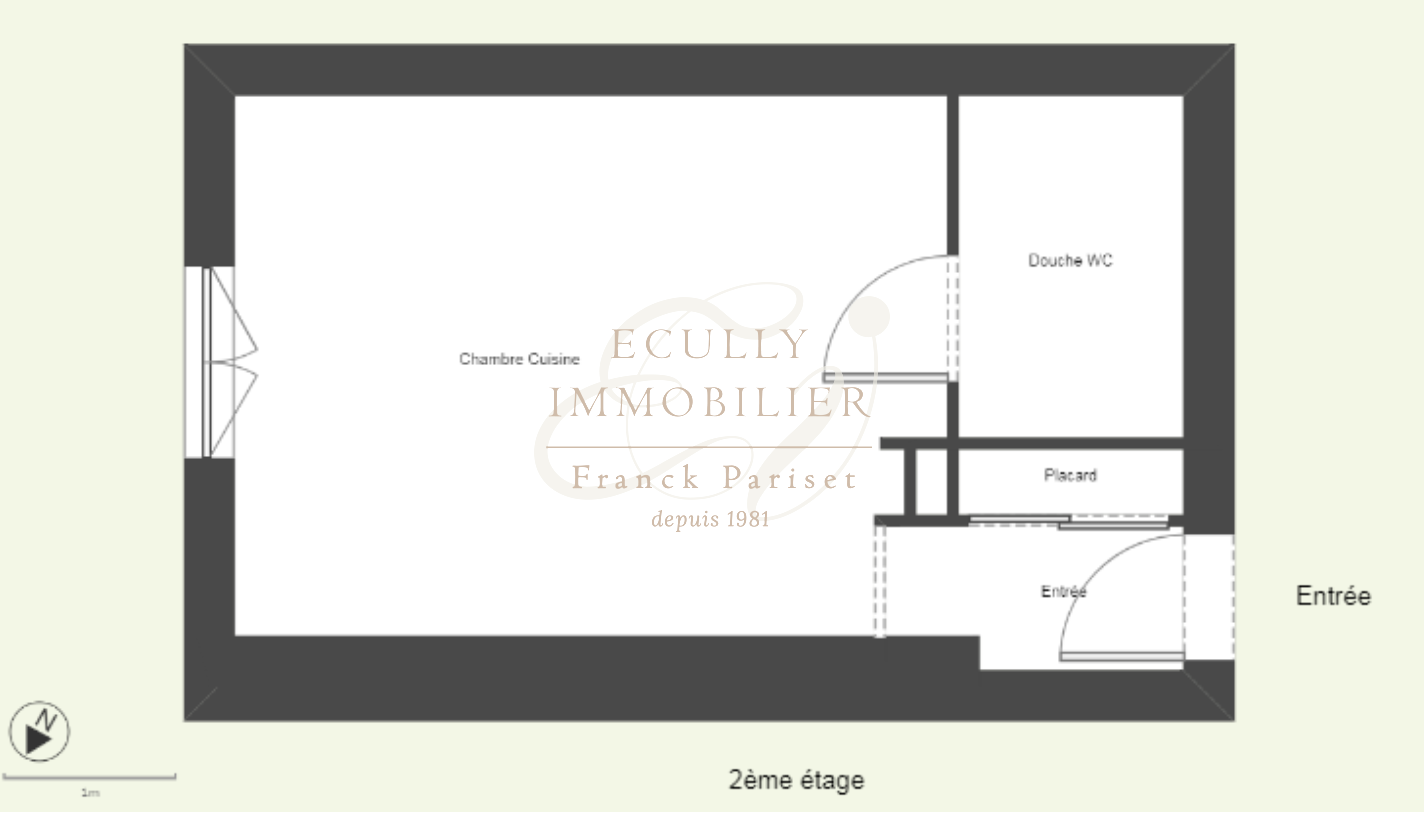 Vente Appartement à Écully 1 pièce