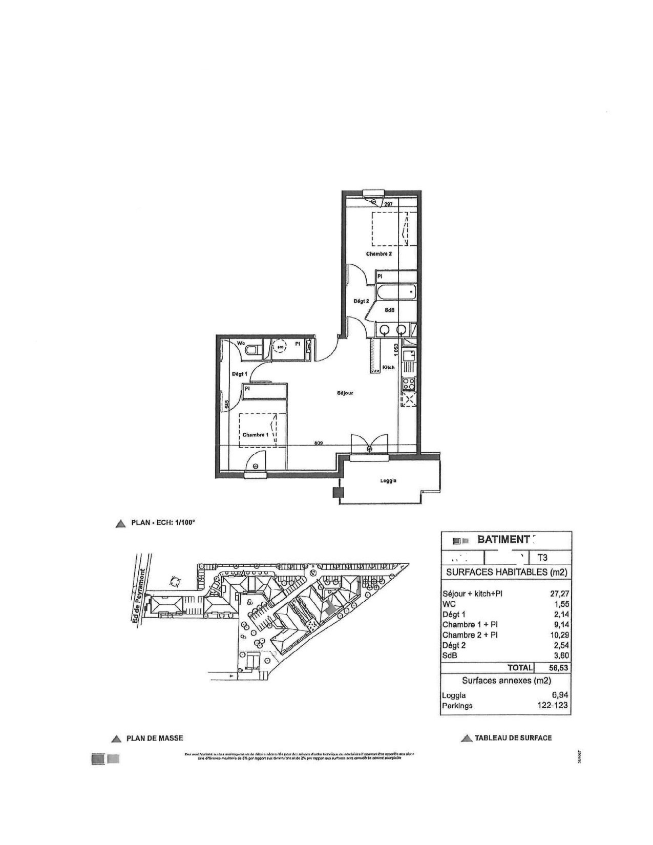 Vente Appartement à Muret 3 pièces