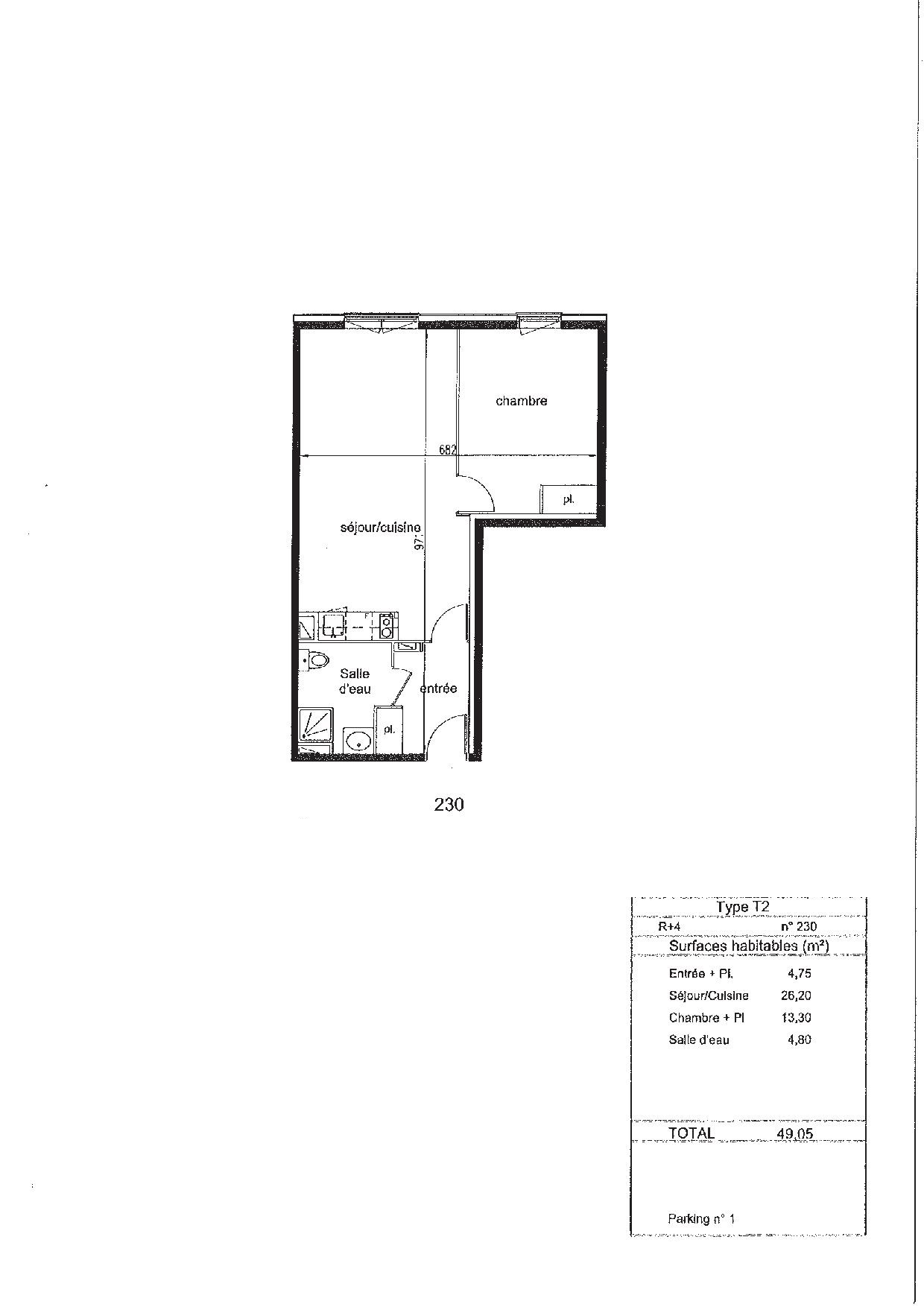 Vente Appartement à Cornebarrieu 2 pièces