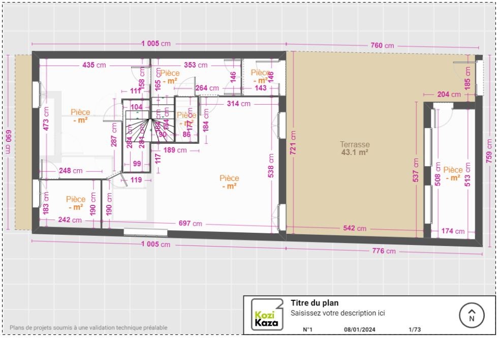 Vente Maison à Pennautier 6 pièces