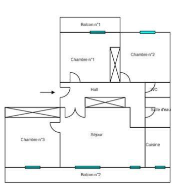 Vente Appartement à Sète 4 pièces