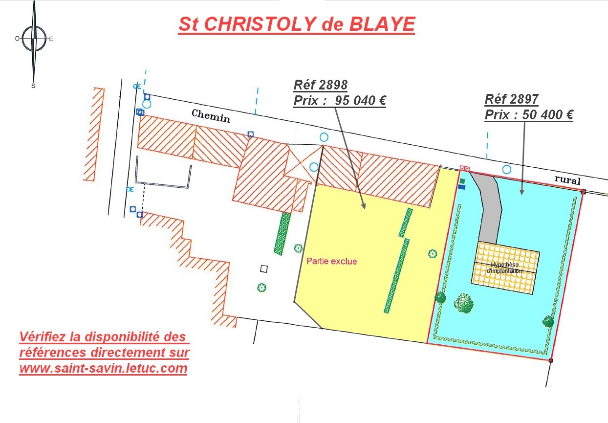 Vente Maison à Saint-Christoly-de-Blaye 3 pièces