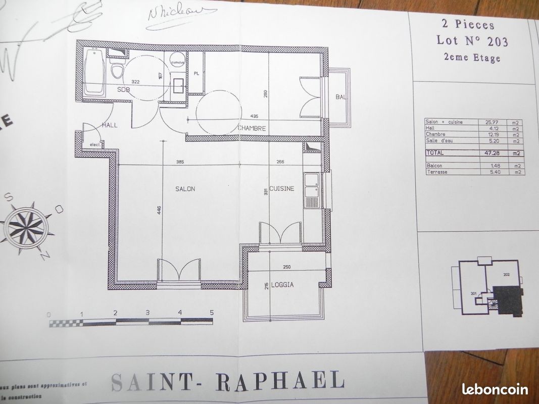 Vente Appartement à Saint-Raphaël 2 pièces