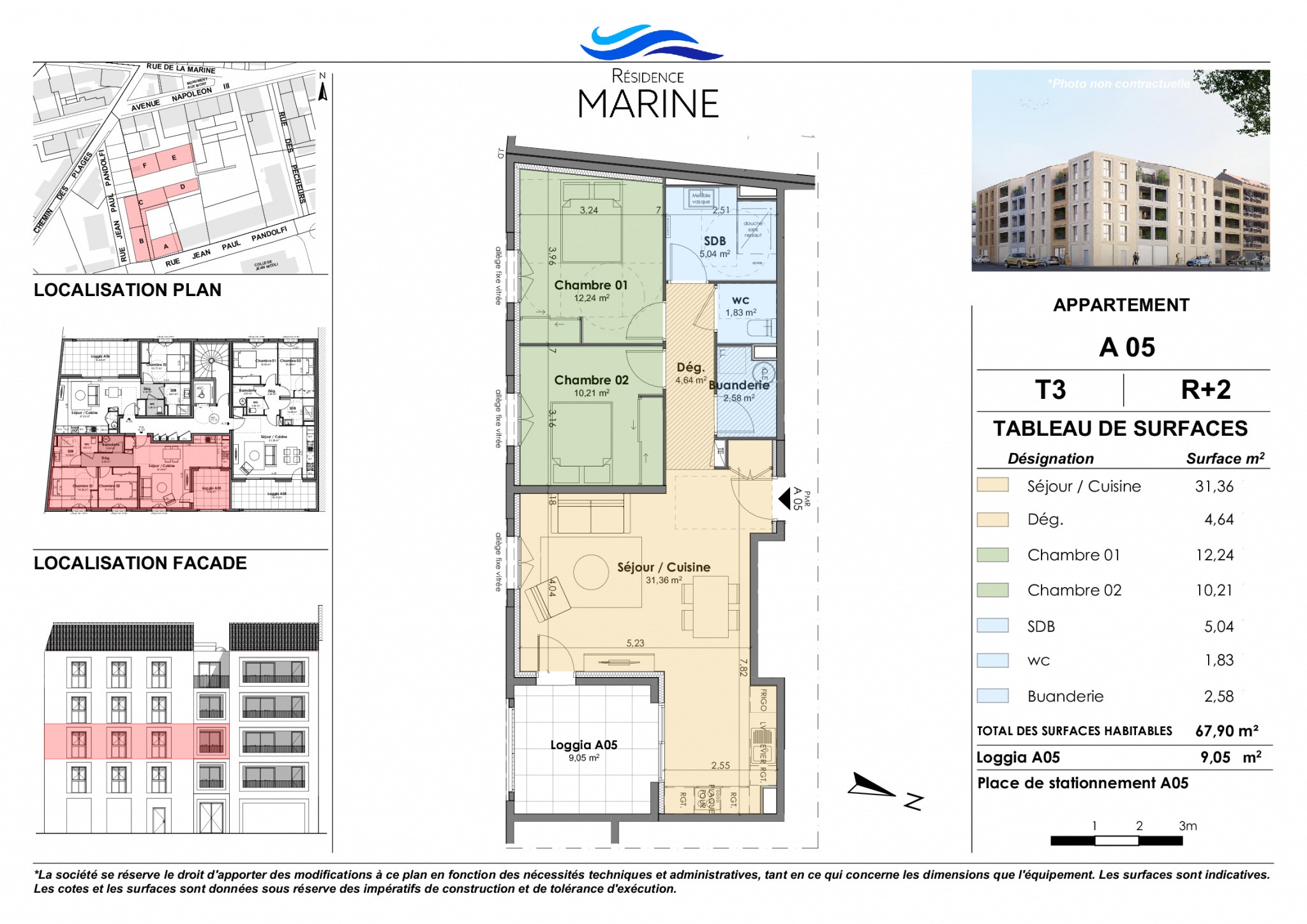 Vente Appartement à Propriano 3 pièces