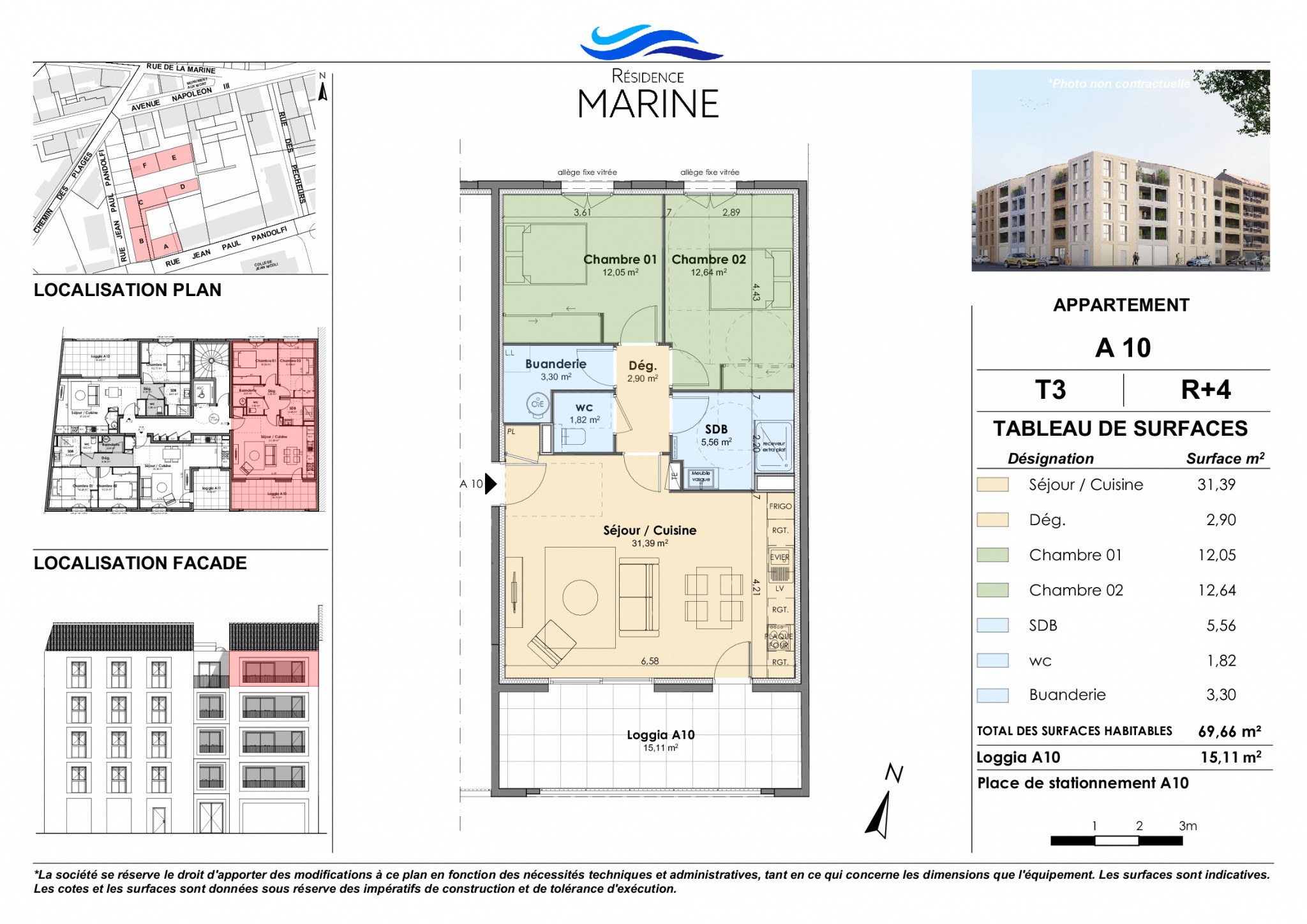 Vente Appartement à Propriano 3 pièces