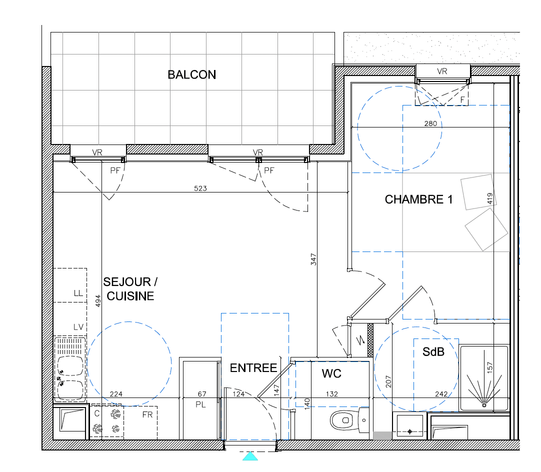 Vente Appartement à Bourg-en-Bresse 2 pièces