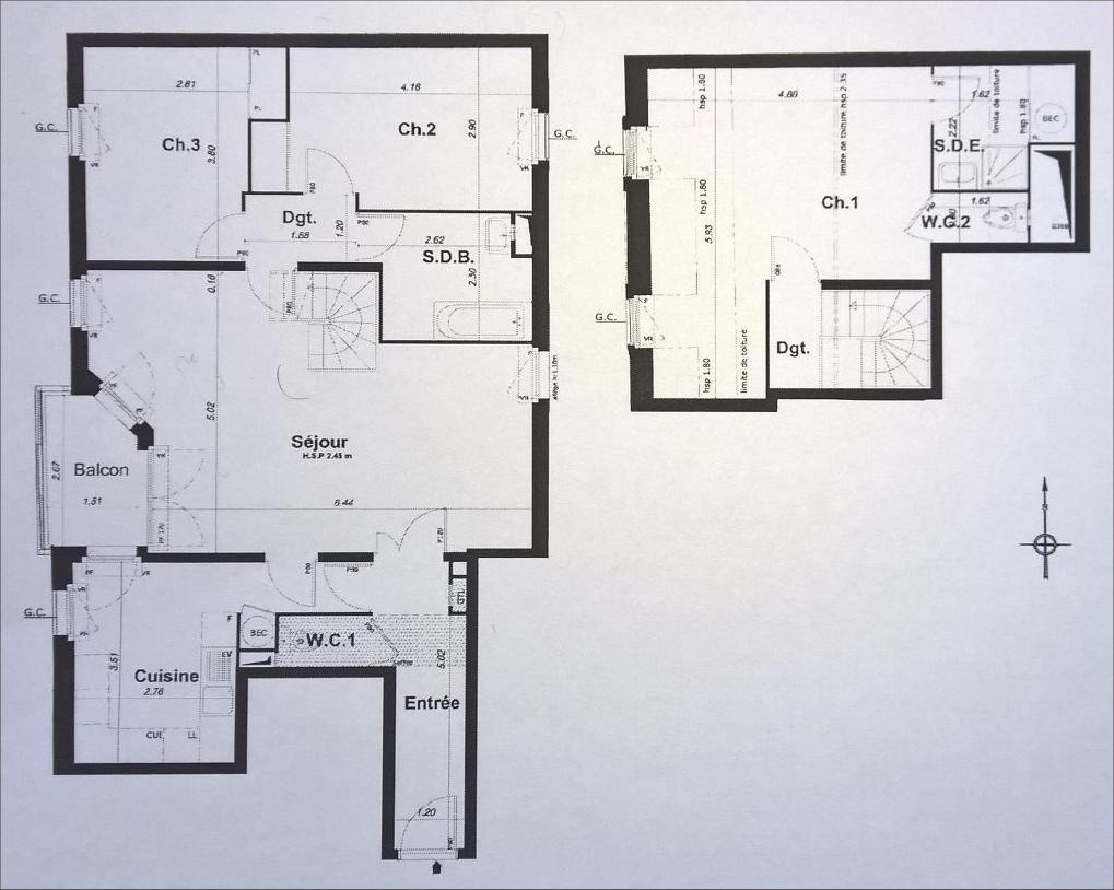 Vente Appartement à les Mureaux 4 pièces