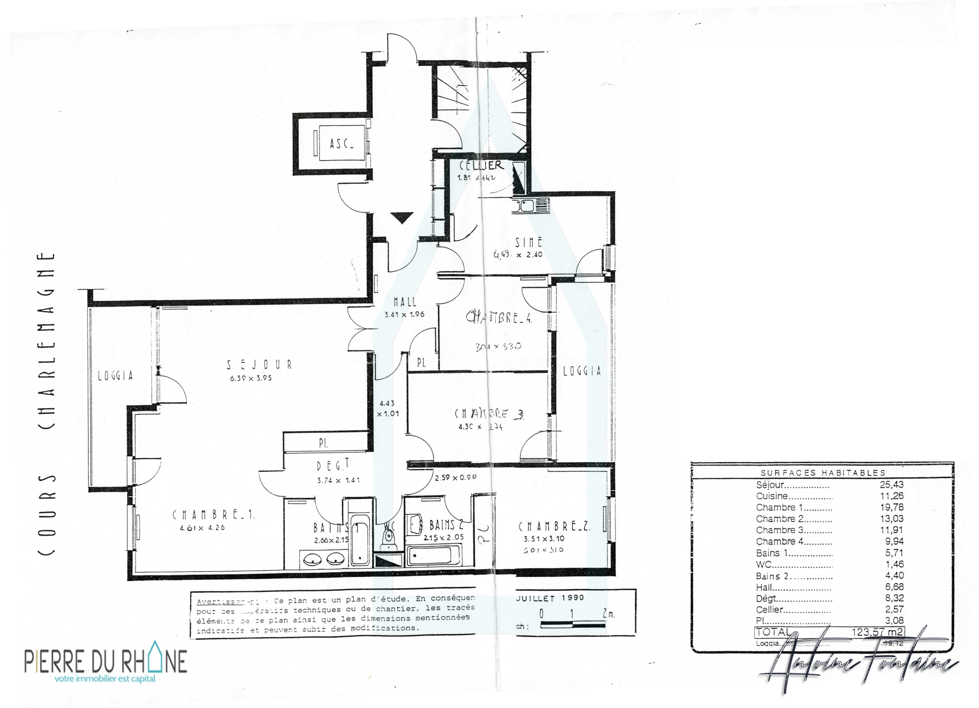 Vente Appartement à Lyon 2e arrondissement 5 pièces