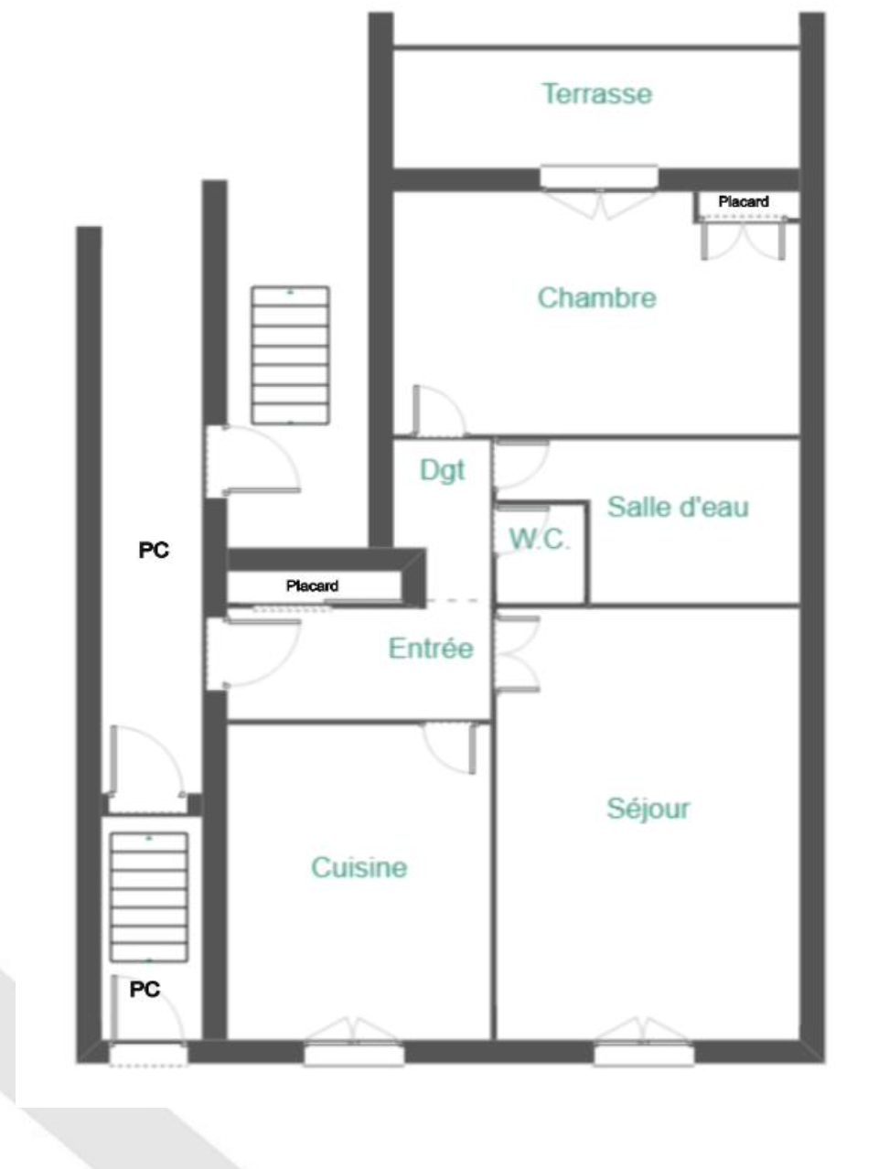 Vente Appartement à Millau 2 pièces