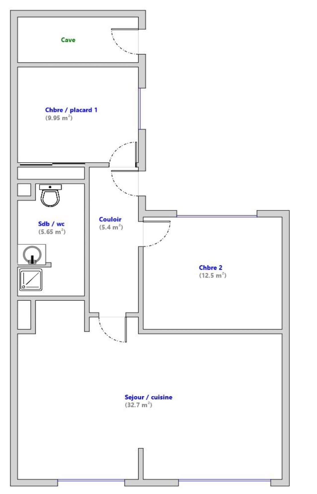 Vente Appartement à Millau 3 pièces