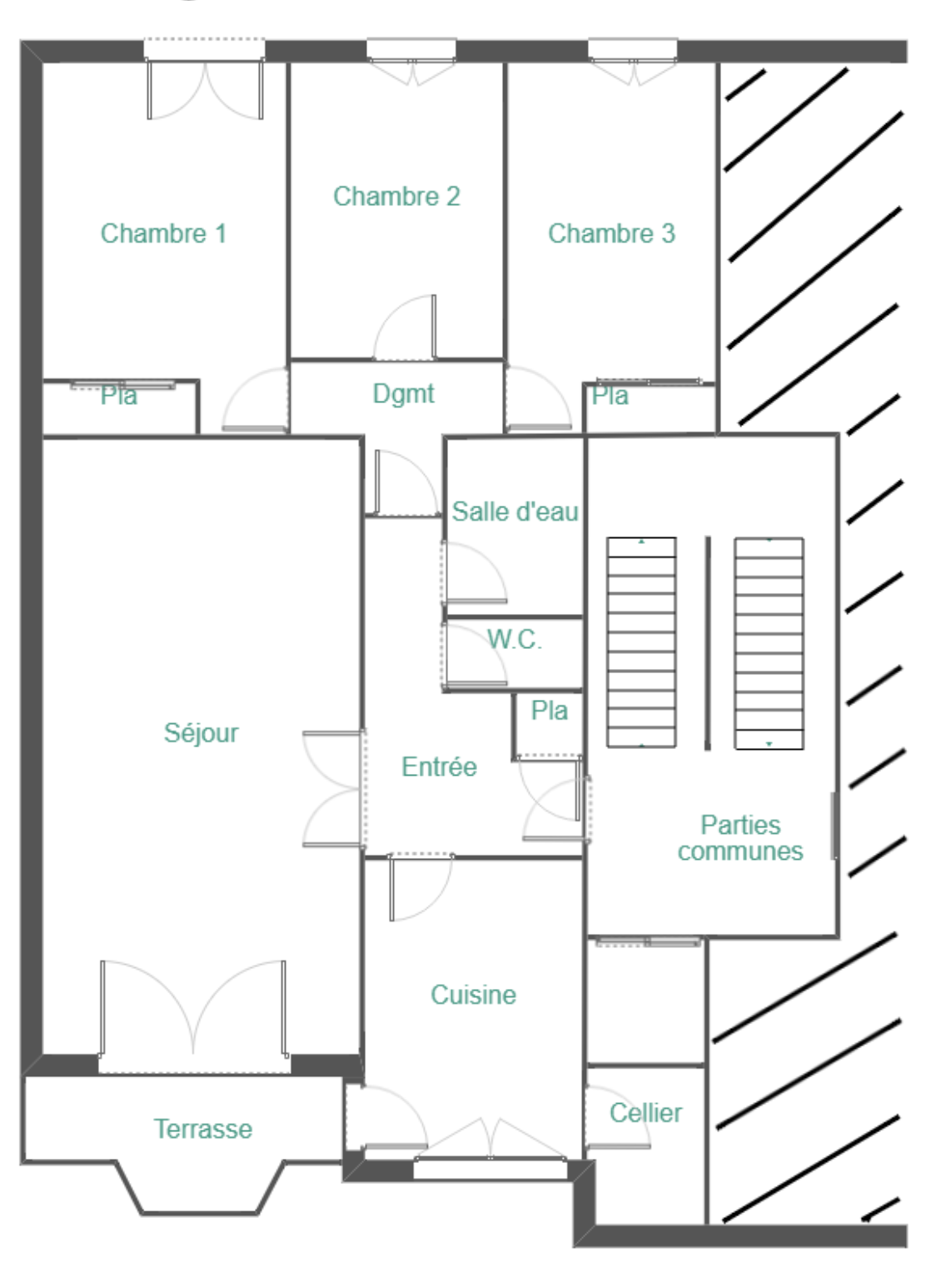 Vente Appartement à Millau 4 pièces