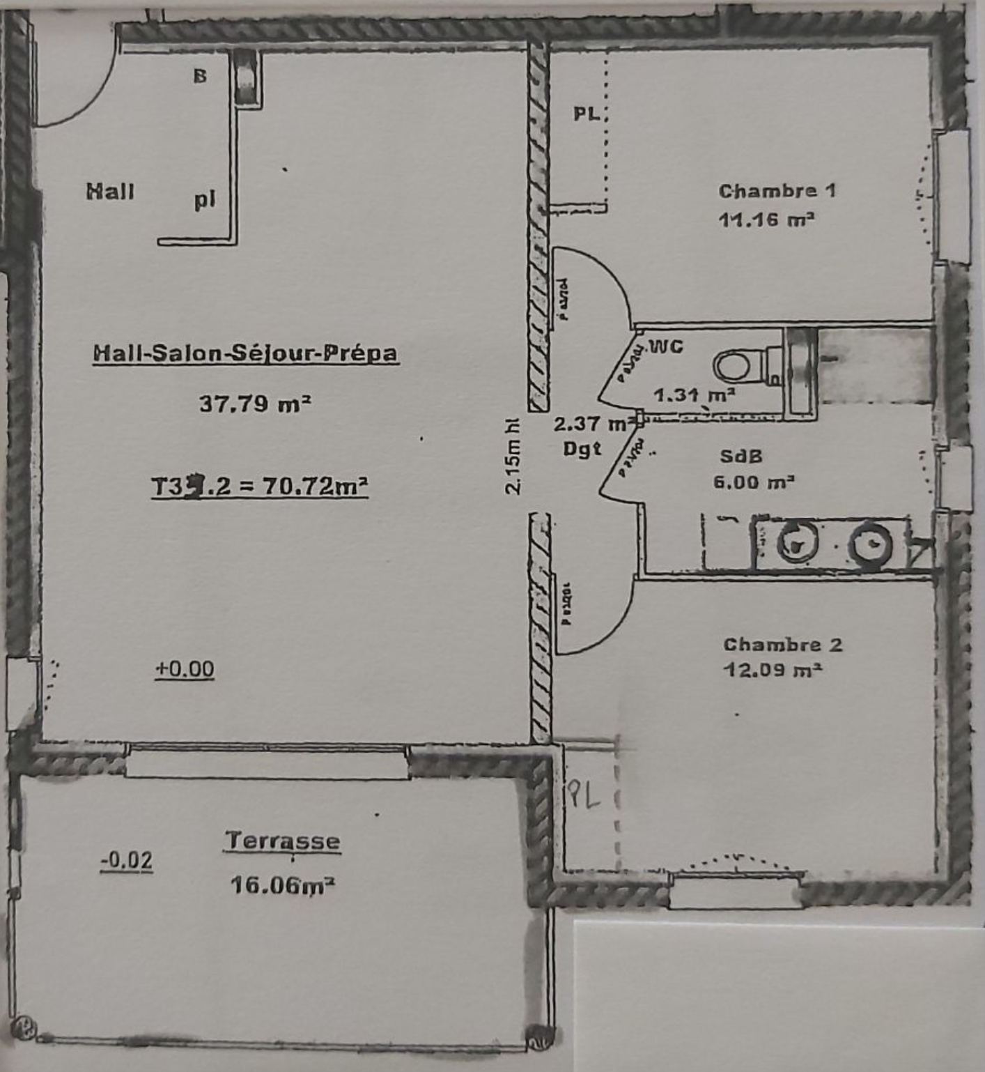 Vente Appartement à Millau 3 pièces