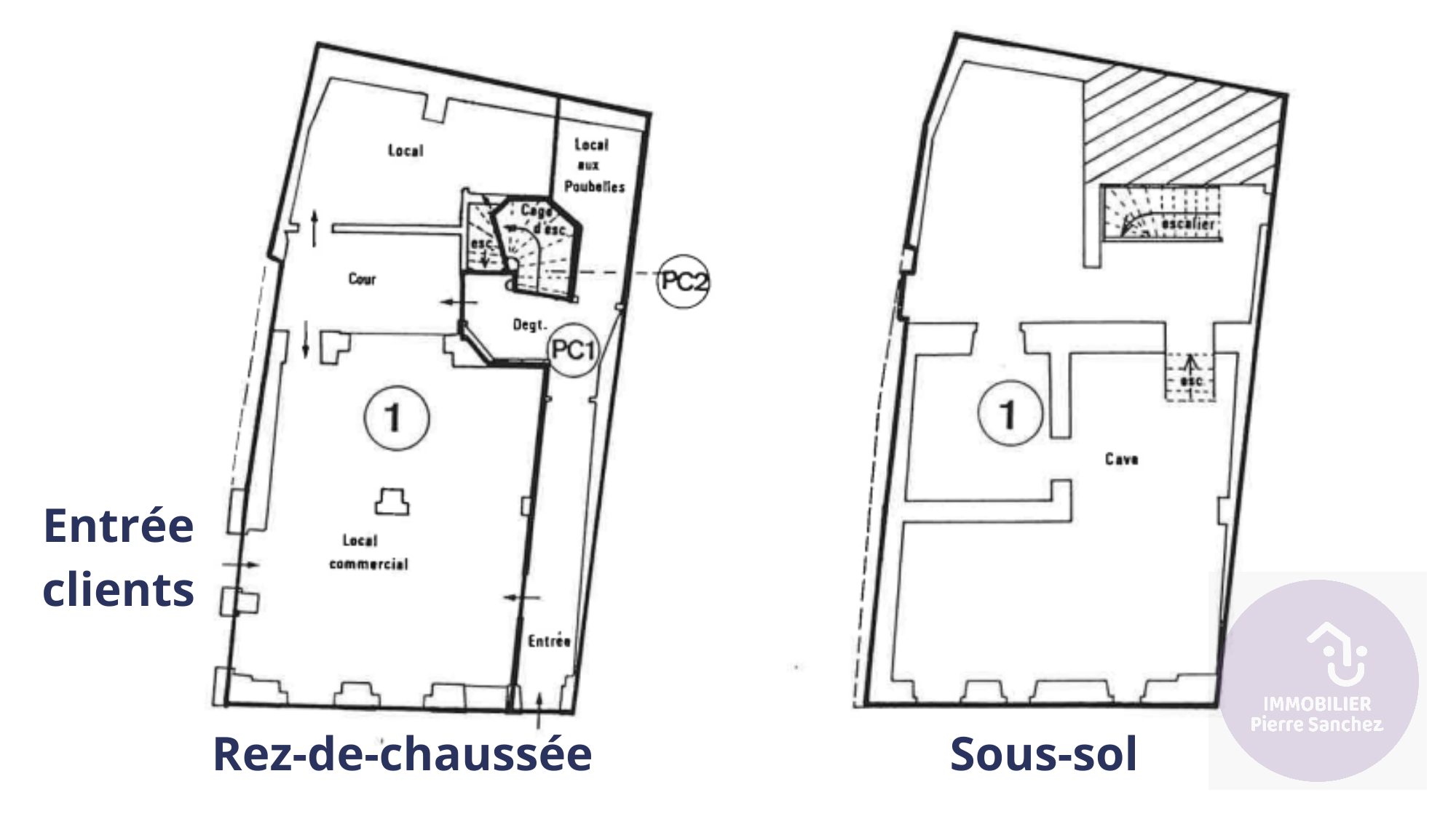 Vente Bureau / Commerce à Strasbourg 3 pièces