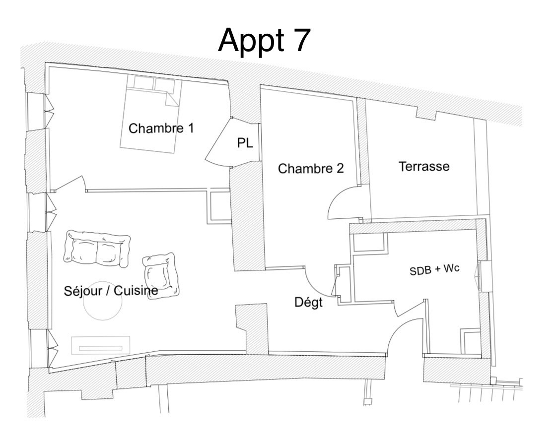 Vente Appartement à Lodève 3 pièces