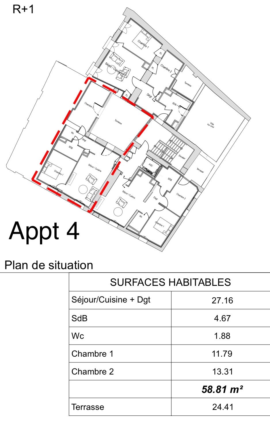 Vente Appartement à Lodève 3 pièces