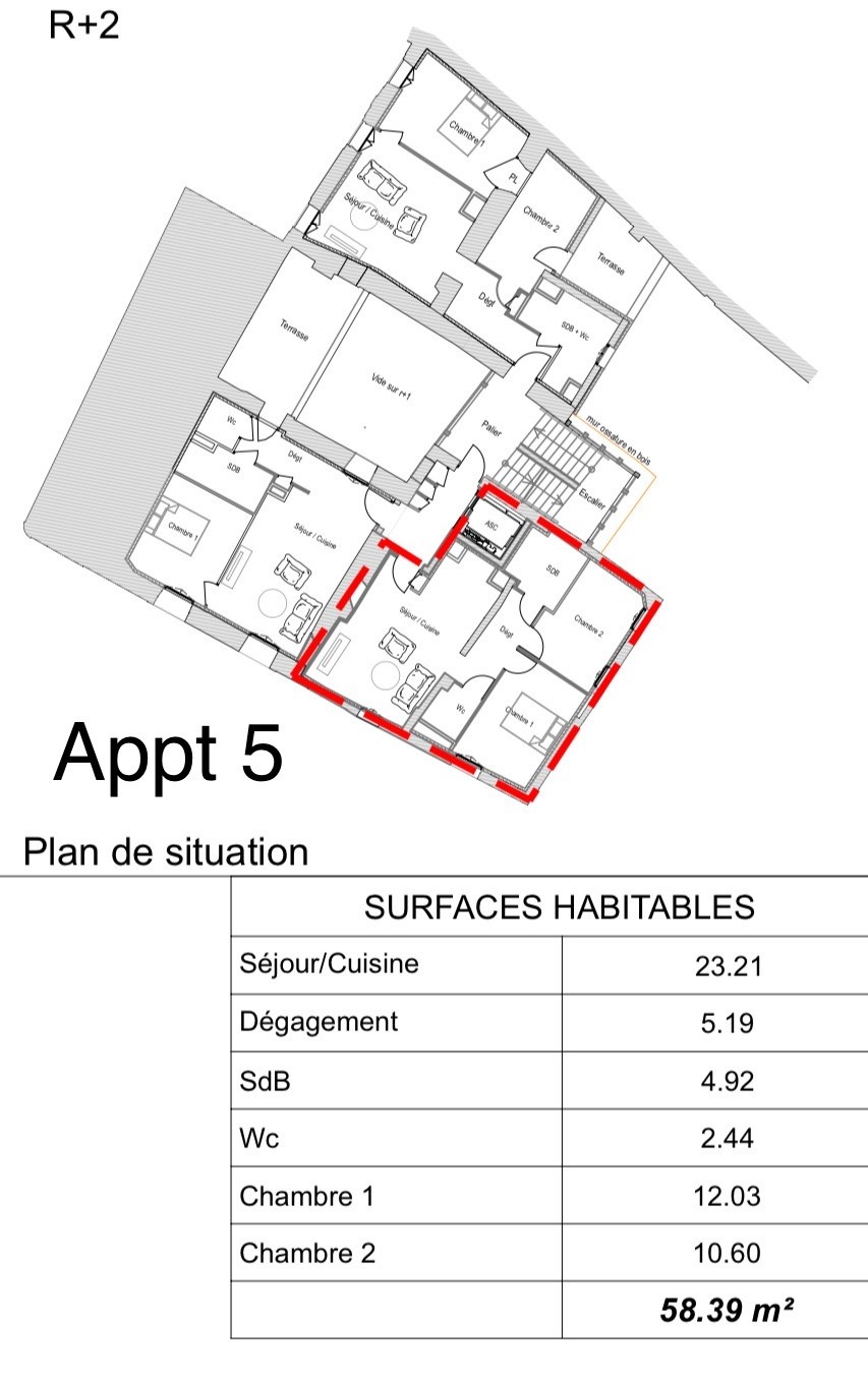 Vente Appartement à Lodève 3 pièces