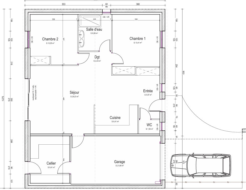 Vente Maison à Saintes 3 pièces