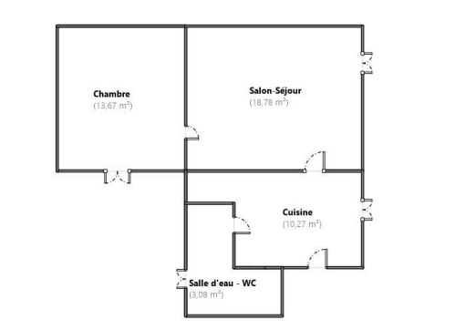 Vente Appartement à Nantes 3 pièces