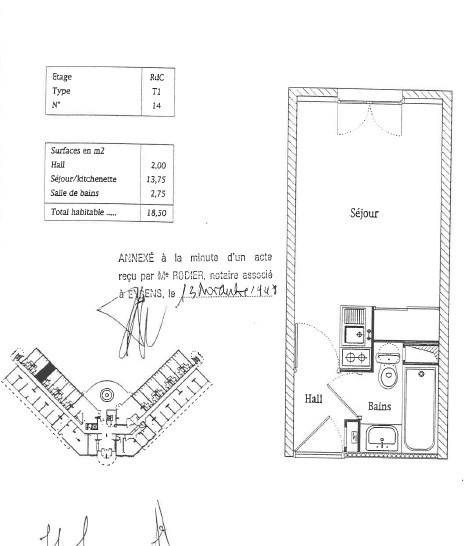 Vente Appartement à Gières 1 pièce