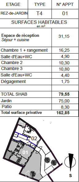 Vente Appartement à Montpellier 4 pièces