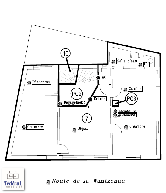 Vente Appartement à Strasbourg 3 pièces