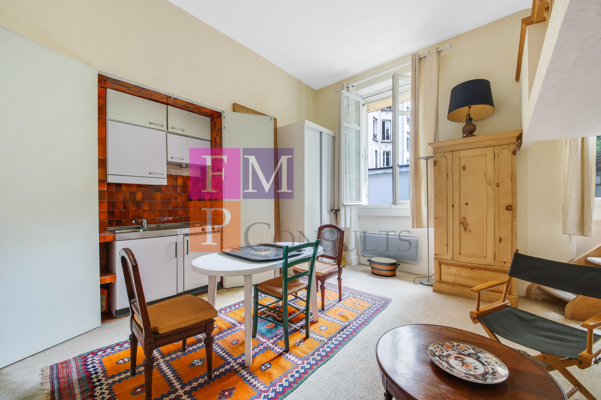 Vente Appartement à Paris Ménilmontant 20e arrondissement 3 pièces