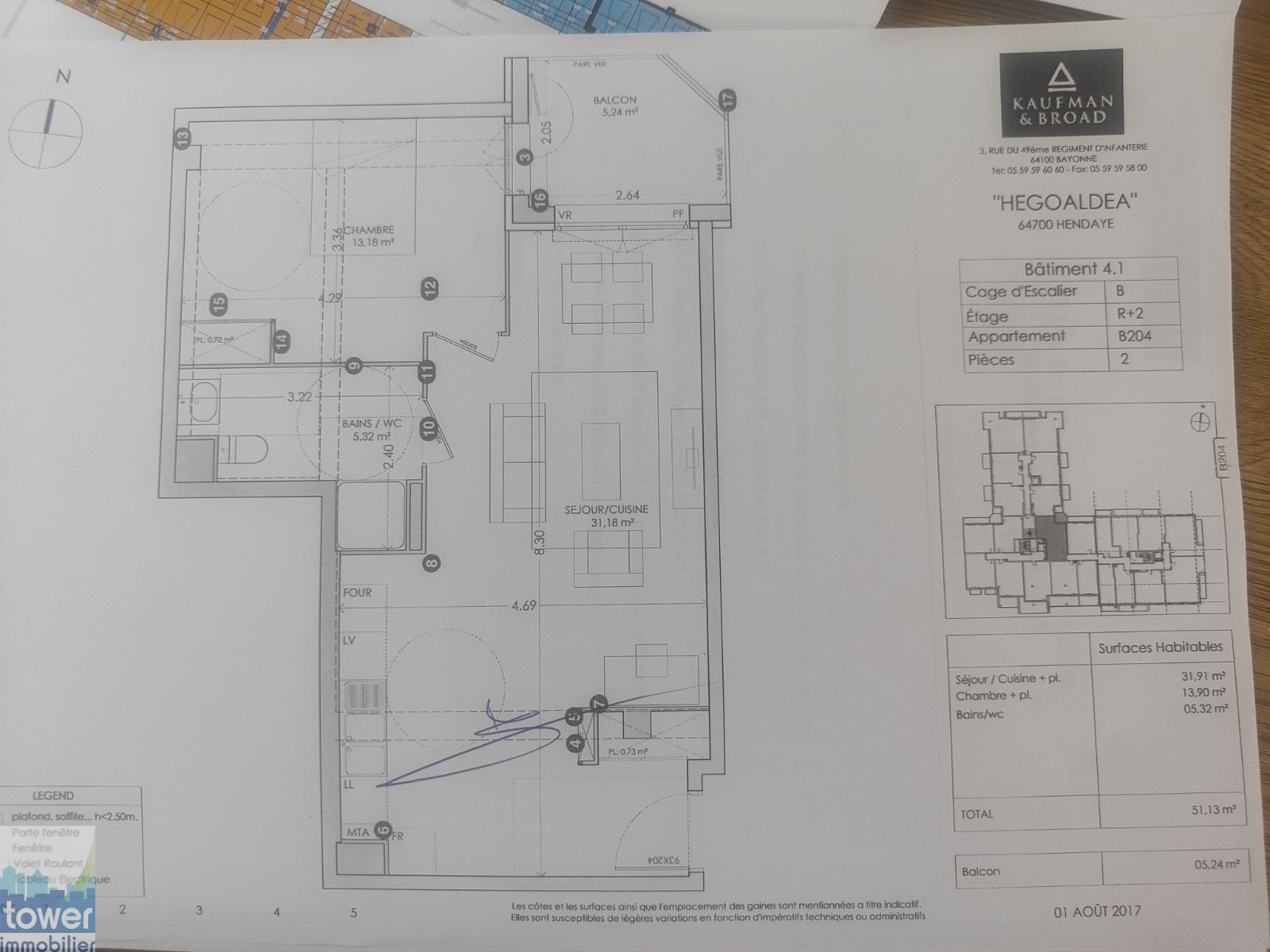 Vente Appartement à Hendaye 2 pièces