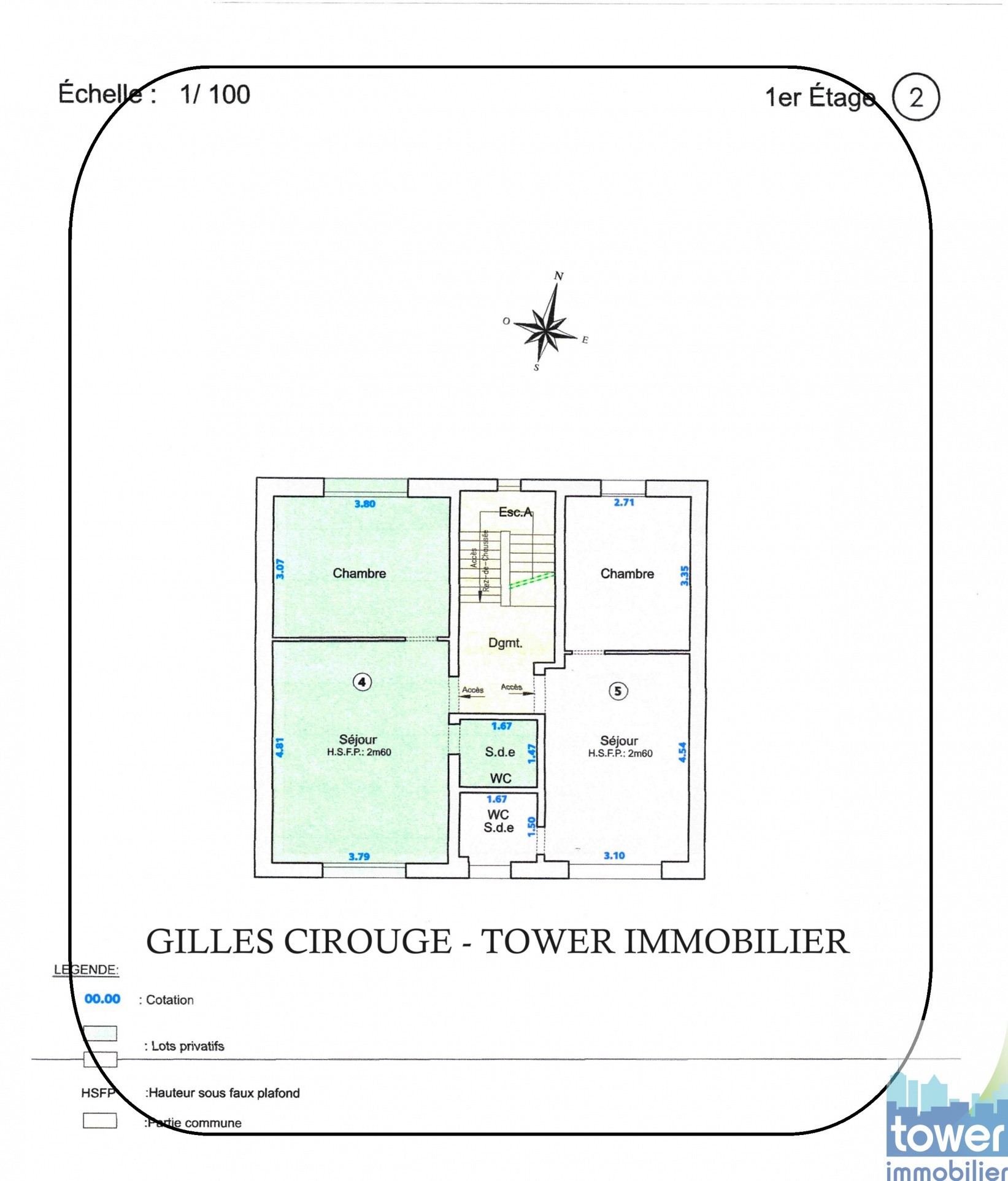 Vente Appartement à Hennebont 2 pièces