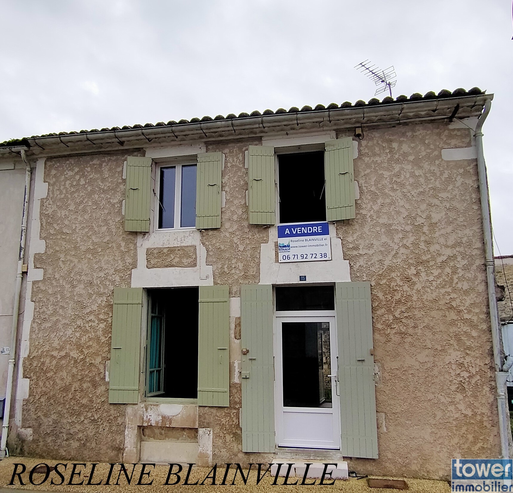 Vente Maison à Meursac 3 pièces