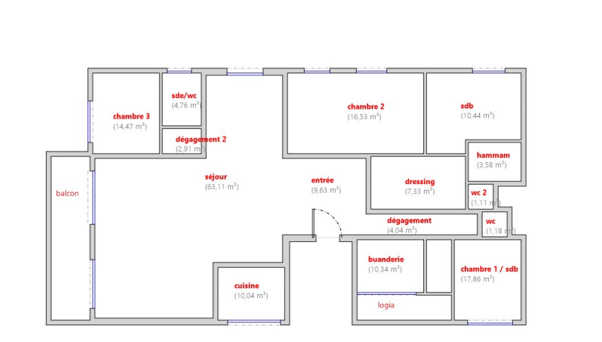 Vente Appartement à Marseille 2e arrondissement 5 pièces