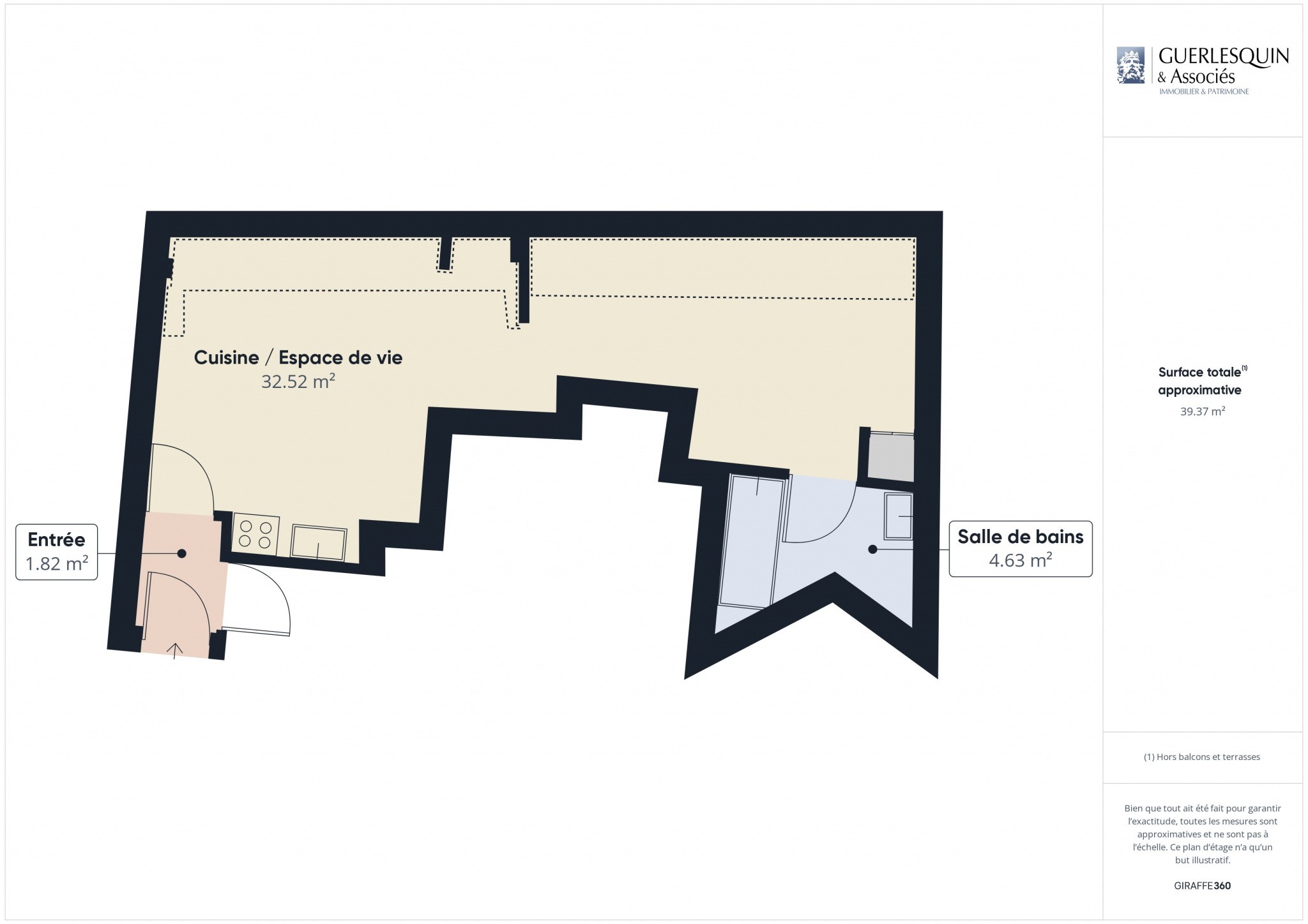 Vente Appartement à Nantes 1 pièce