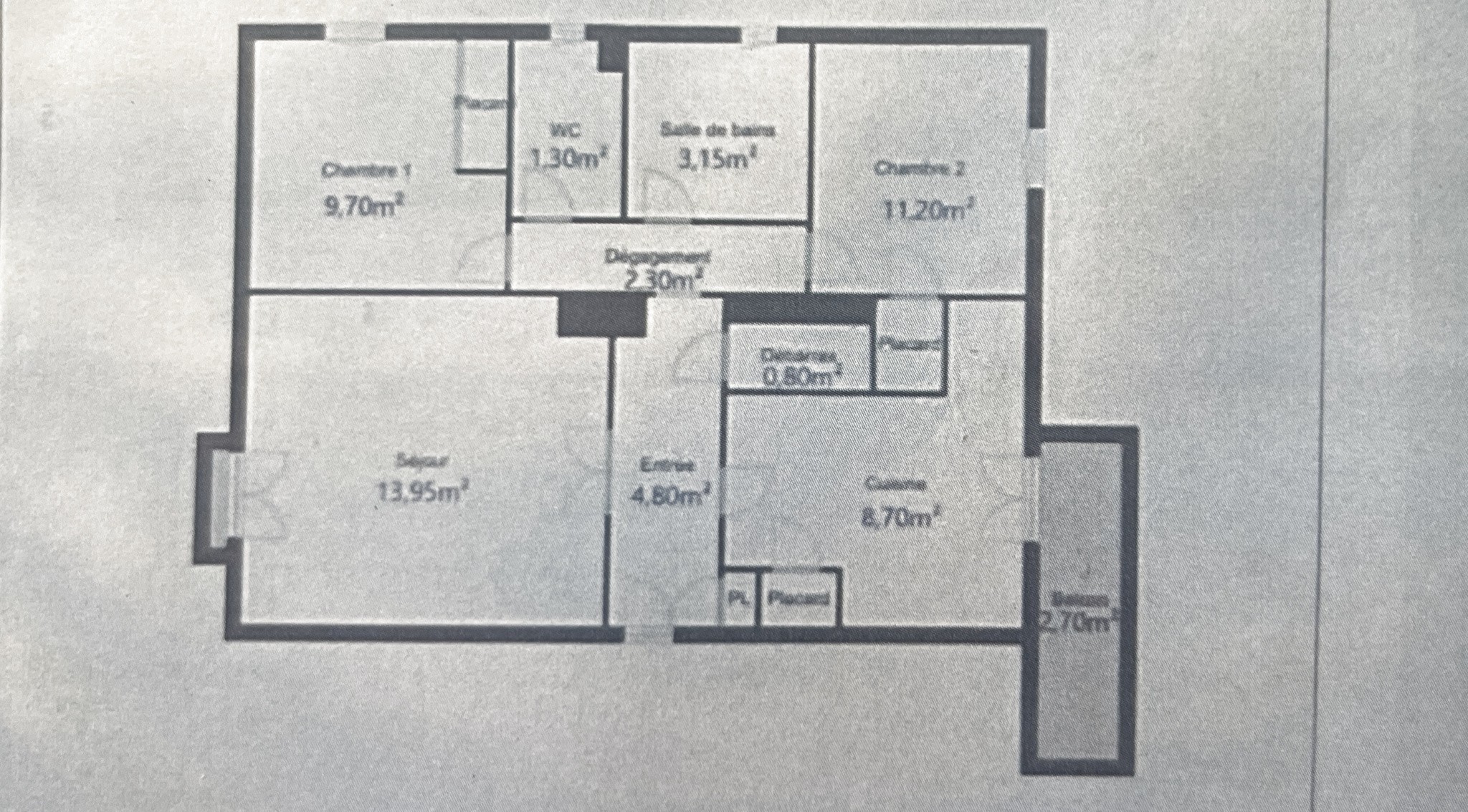 Vente Appartement à Marseille 4e arrondissement 3 pièces