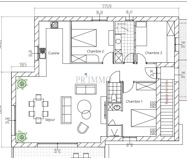 Vente Appartement à Saint-Raphaël 4 pièces