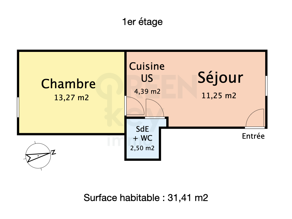 Location Appartement à Toucy 2 pièces